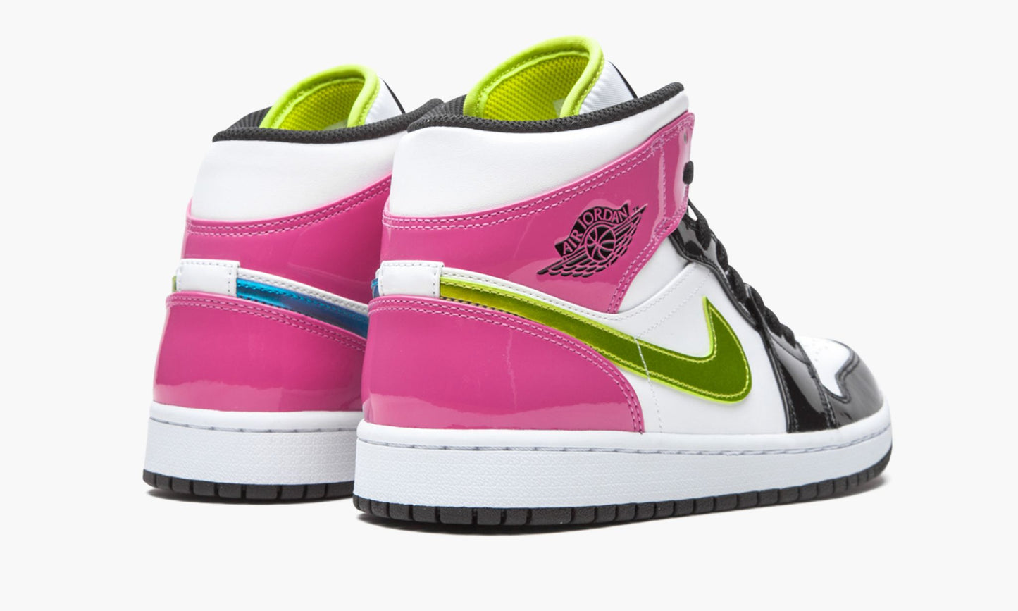 Air Jordan 1 Mid SE “Cyber / Active Fuchsia” Sneakers - Signature Series