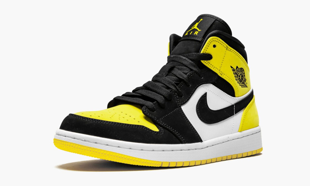 Air Jordan 1 MID SE Yellow Toe Sneakers - Legend Status
