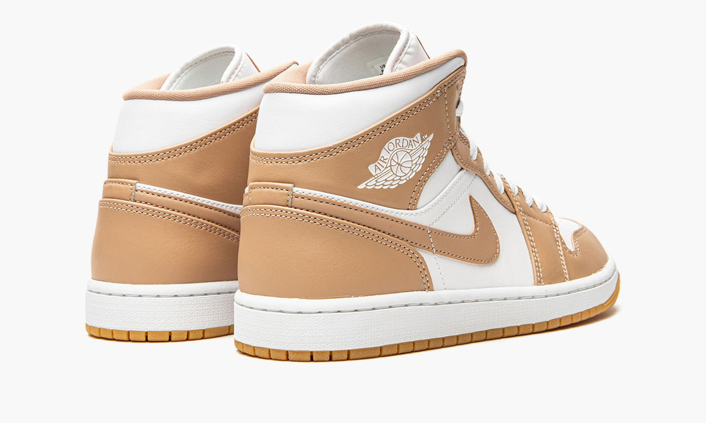 Air Jordan 1 Mid Tan / Gum Sneakers - Fresh Drop | Must-Cop