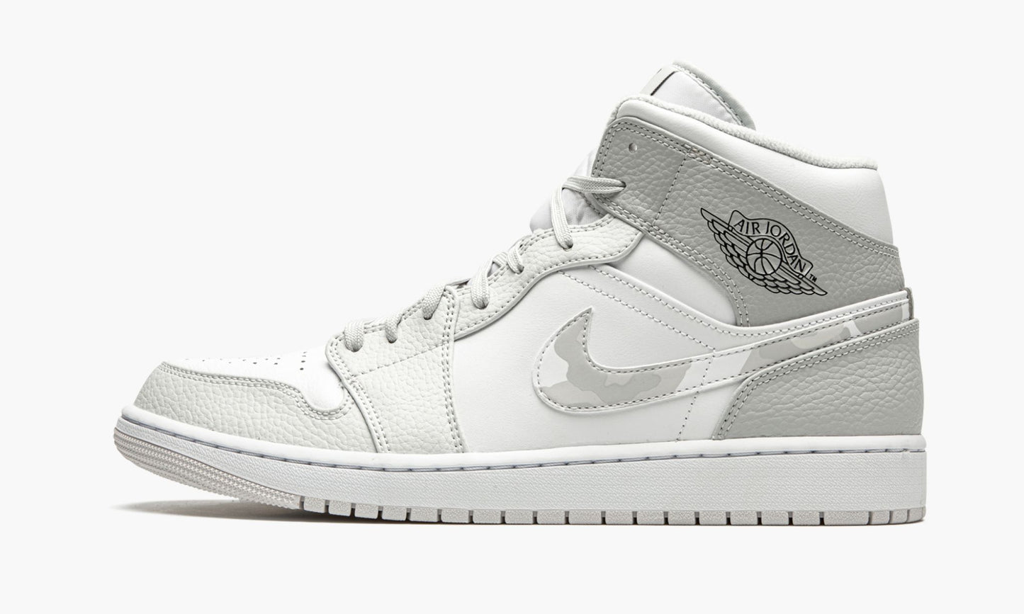 Air Jordan 1 Mid White Camo Sneakers - All-Day Comfort | Hype Sneaker