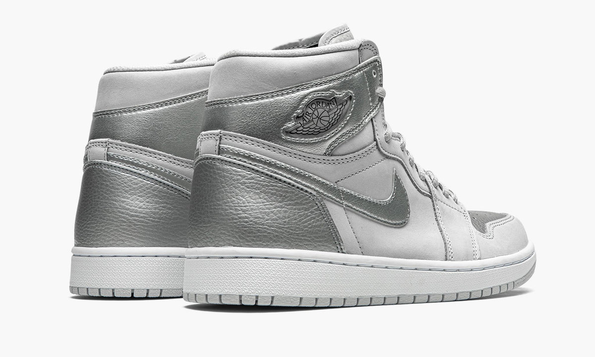 Air Jordan 1 Retro High CO.JP Metallic Silver Sneakers - Game Changer