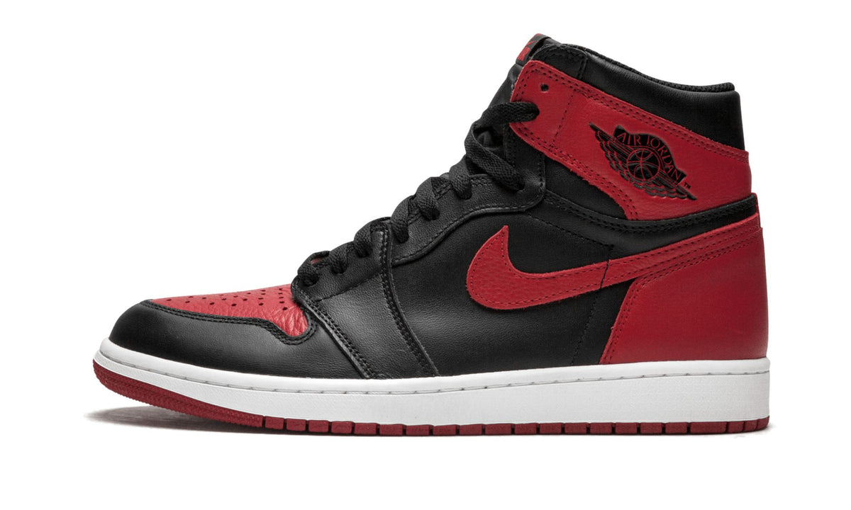 Air Jordan 1 Retro High OG Banned / Bred Sneakers - Authentic