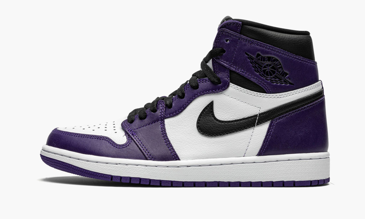 Air Jordan 1 Retro High OG Court Purple 2.0 Sneakers - All-Day Comfort