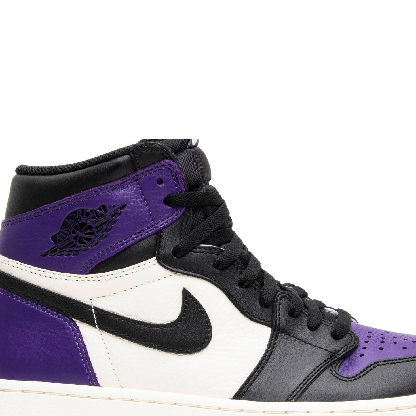 Air Jordan 1 Retro High OG Court Purple 555088-501 Sneakers - Authentic