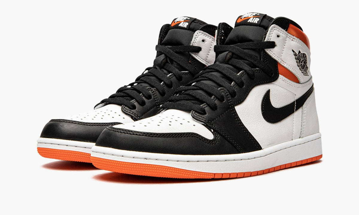 Air Jordan 1 Retro High OG Electro Orange Sneakers - Vintage Inspired
