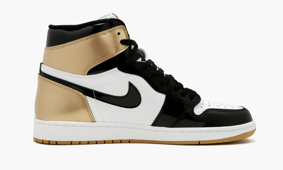 Air Jordan 1 Retro High OG NRG Gold Top 3 Sneakers - Signature Series