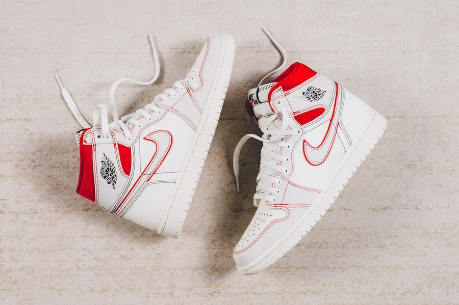 Air Jordan 1 Retro High OG Phantom Sneakers - Cushioned Stride