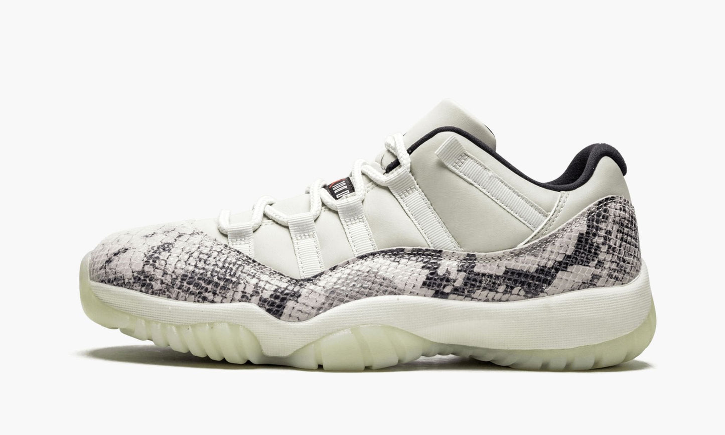 Air Jordan 11 Retro Low “Snakeskin Light Bone” Sneakers - Modern Classic