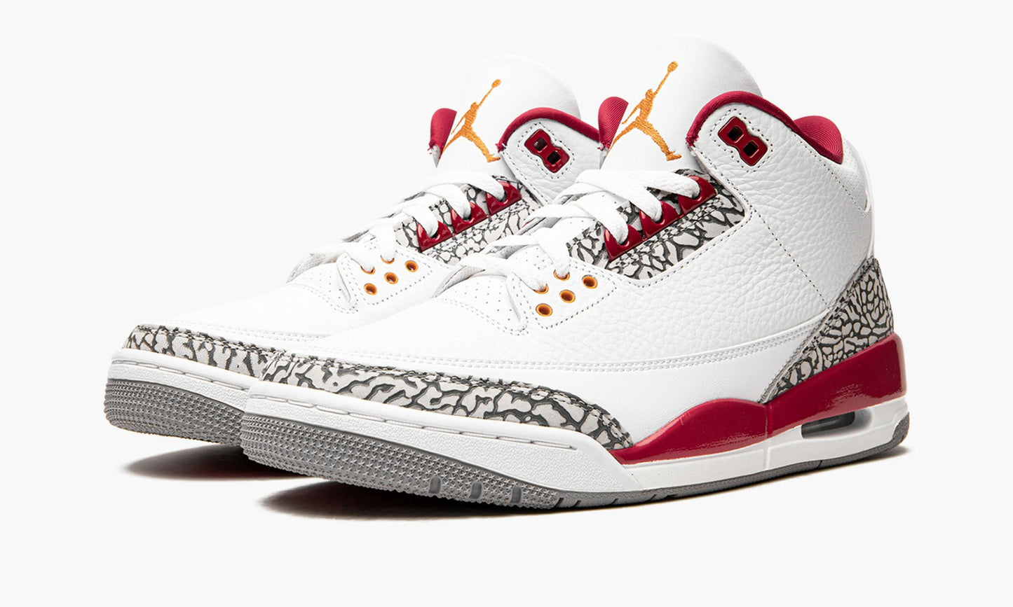Air Jordan 3 Cardinal Sneakers - Retro Runner | Trending Sneakers