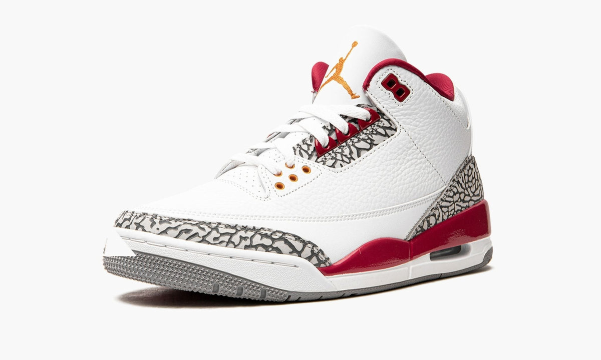 Air Jordan 3 Cardinal Sneakers - Retro Runner | Trending Sneakers