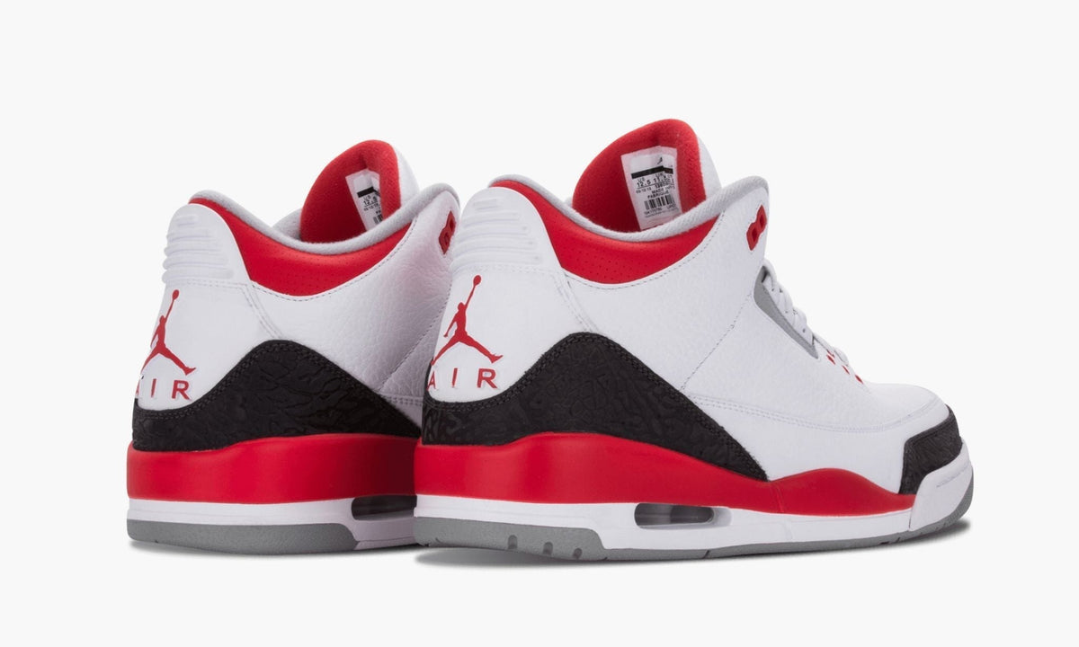 Air Jordan 3 Retro “Fire Red” Sneakers - Court Icon | Rotation Essential