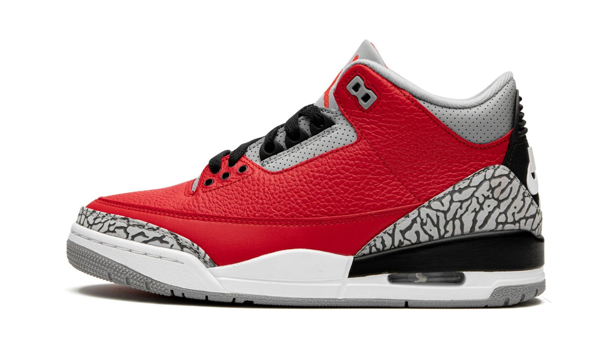 Air Jordan 3 Retro “Red Cement/Unite” Sneakers - Fresh Drop