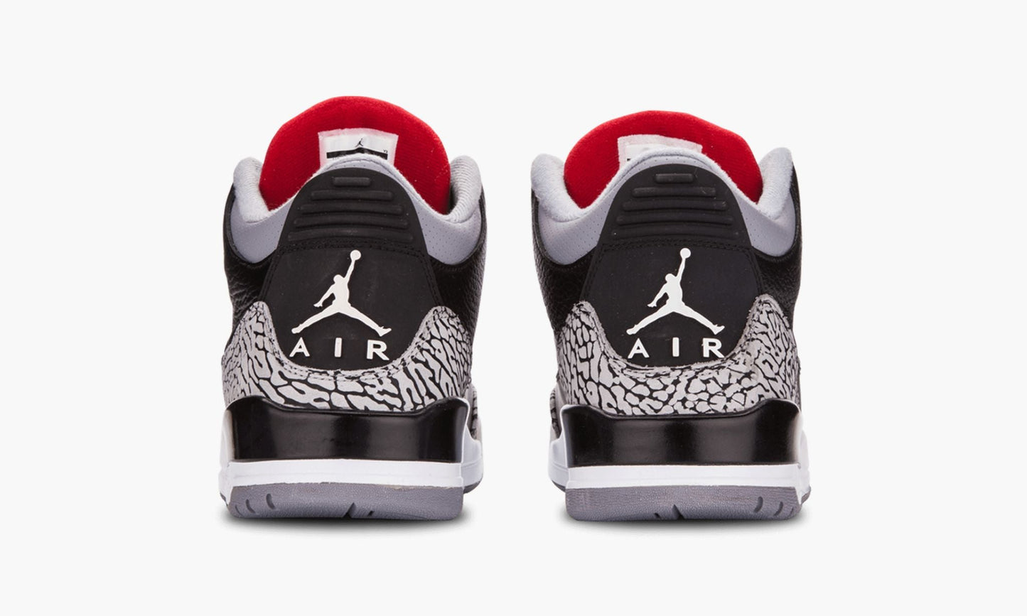 Air Jordan 3 Retro Black Cement Sneakers - Style Staple