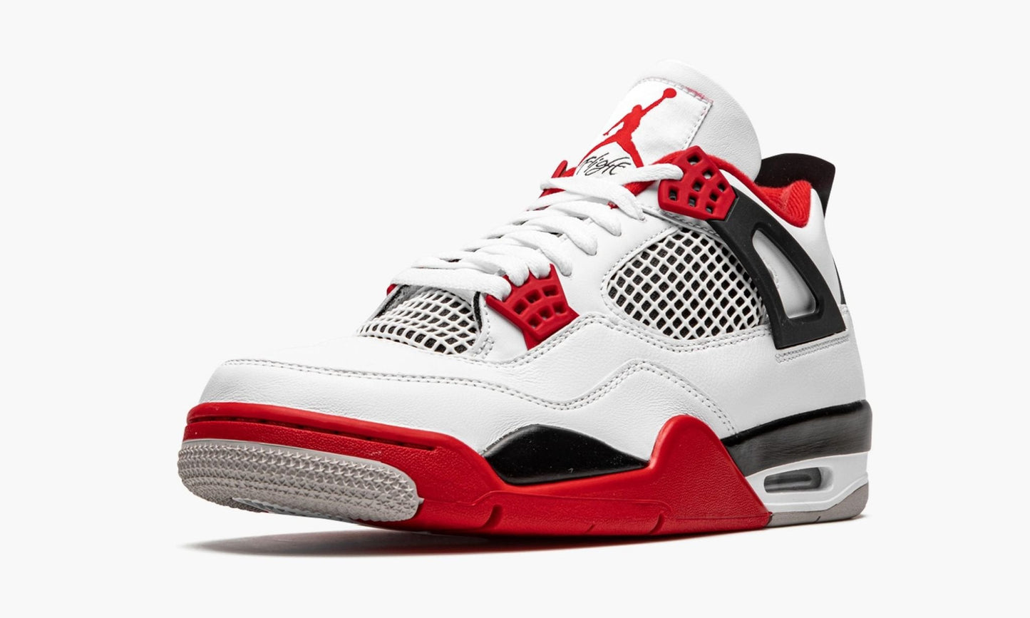 Air Jordan 4 Retro “Fire Red 2020” Sneakers - Streetwear Essential