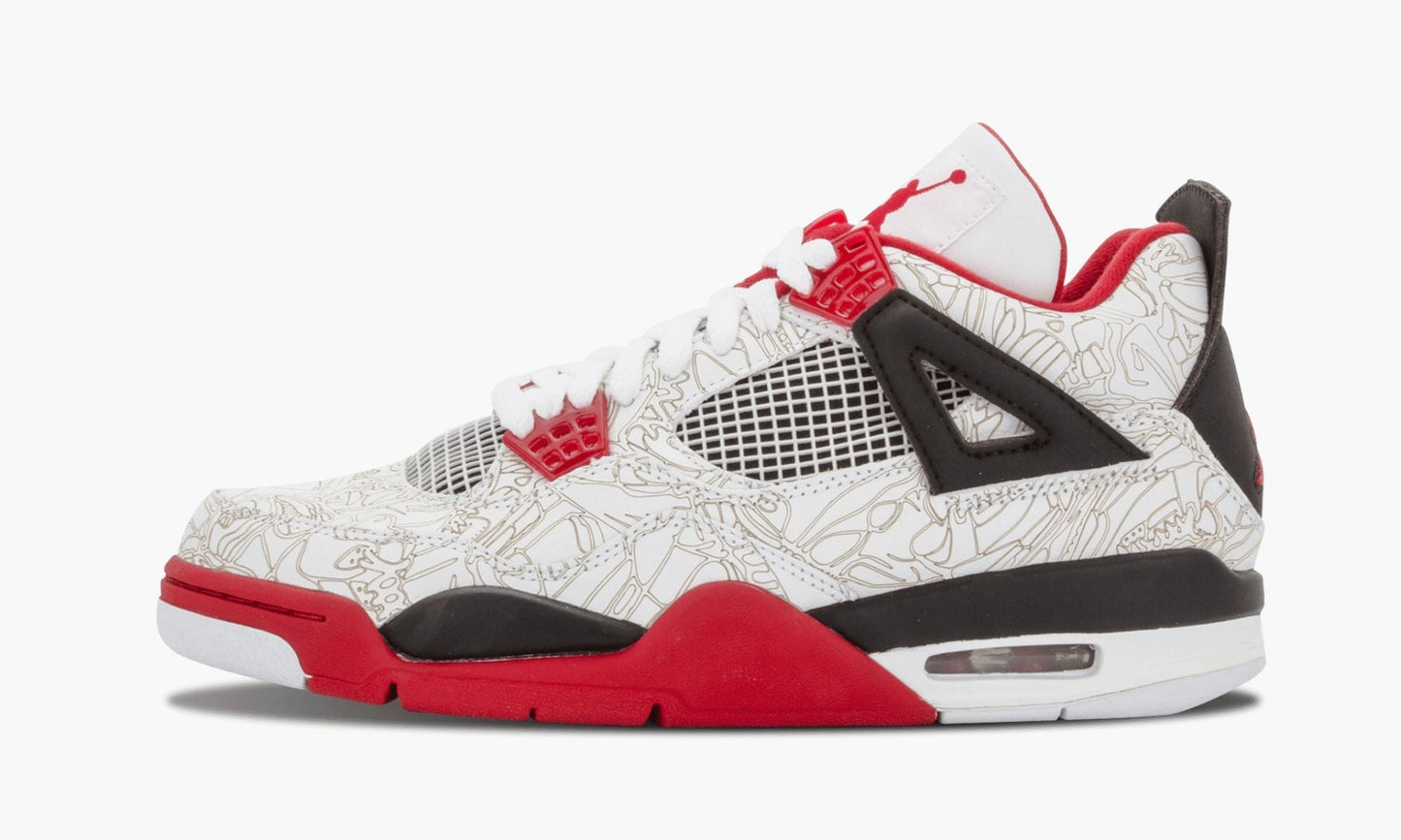 Air Jordan 4 Retro “Laser” Sneakers - Authentic | Designer Kicks