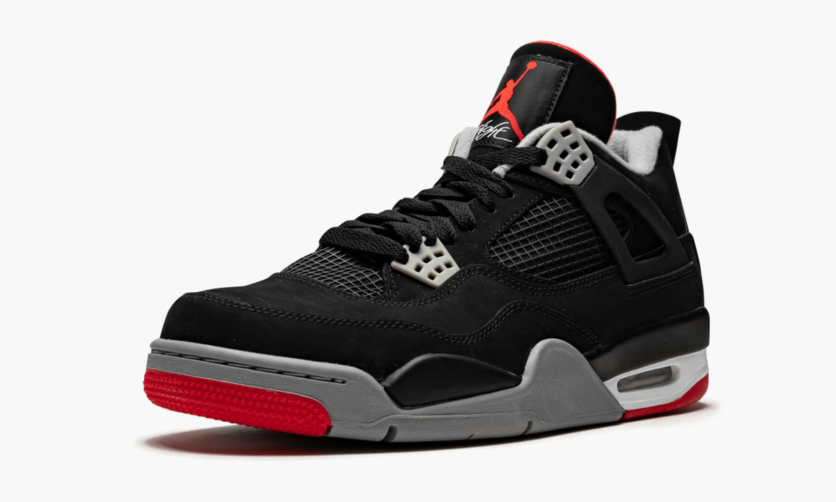 Air Jordan 4 Retro Bred Sneakers - Legend Status | Fan Favorite