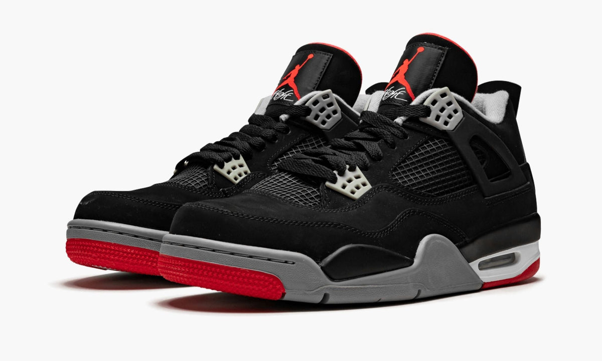 Air Jordan 4 Retro Bred Sneakers - Legend Status | Fan Favorite