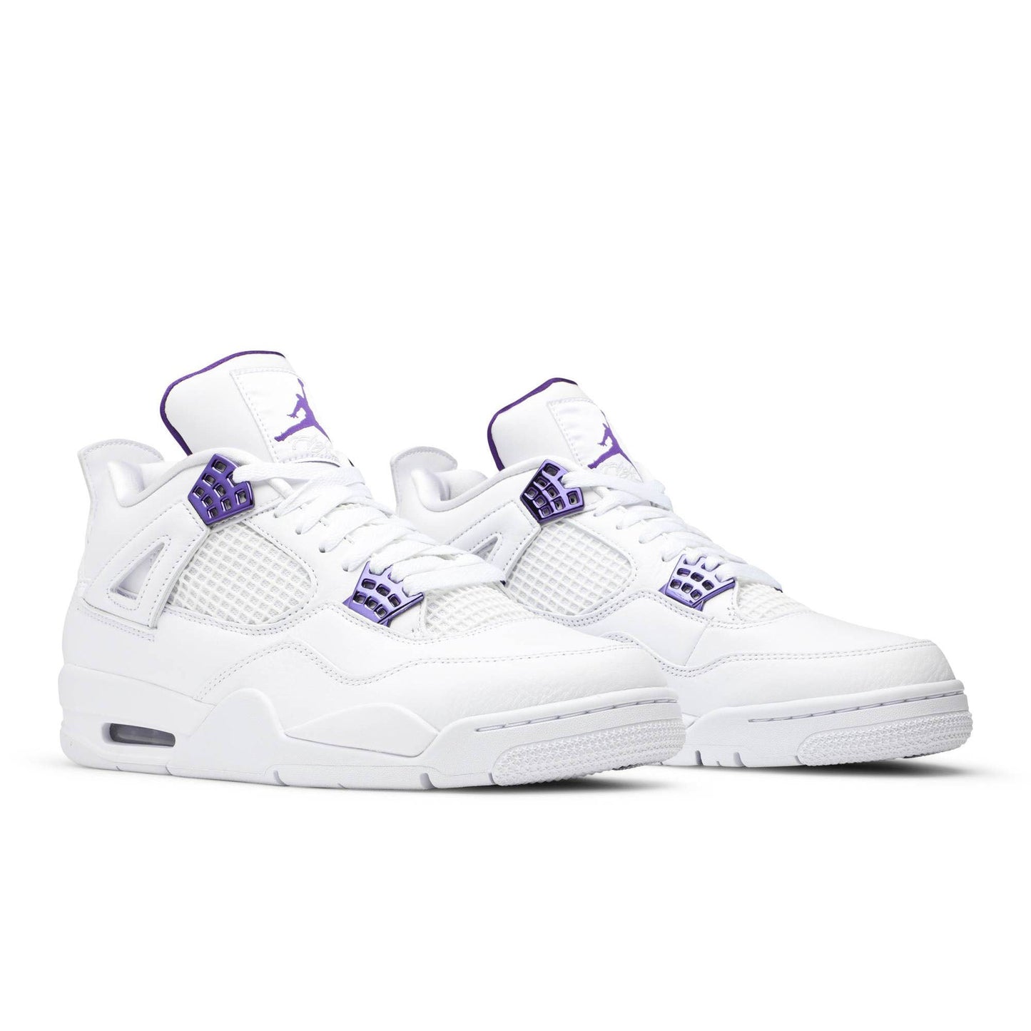 Air Jordan 4 Retro Purple Metallic CT8527-115 Sneakers - Hall of Fame