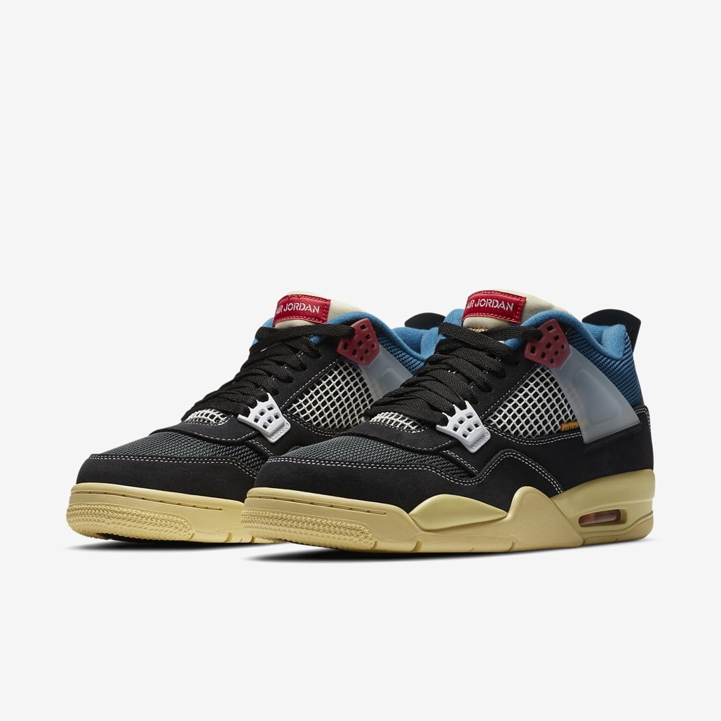Air Jordan 4 Retro Union Off Noir Sneakers - Retro Classic