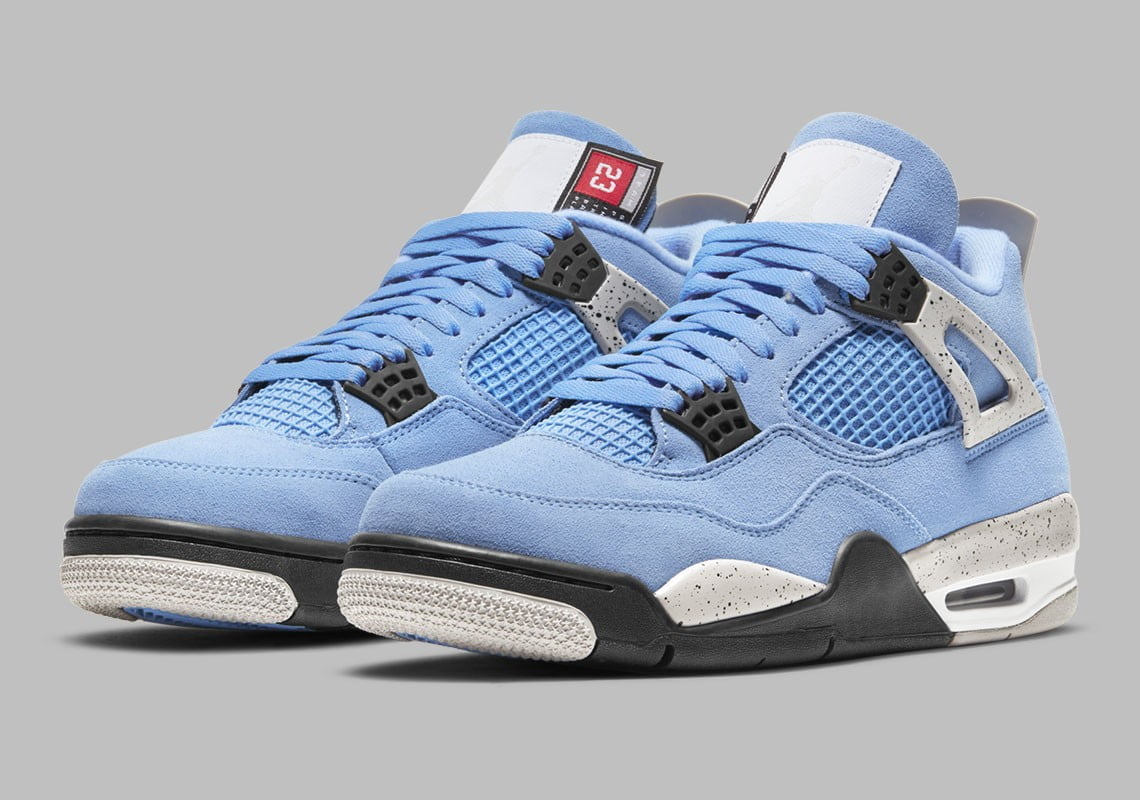 Air Jordan 4 Retro University Blue CT8527 Sneakers - Cushioned Stride