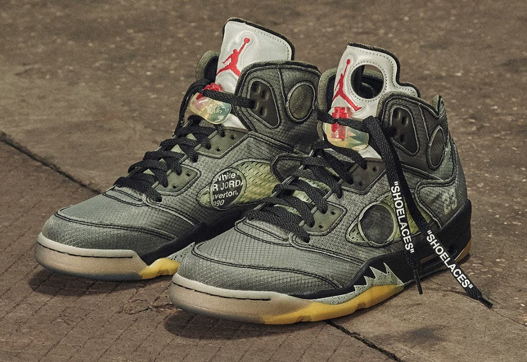 Air Jordan 5 x Off-White PS Sneakers - Retro Runner | Hype Sneaker