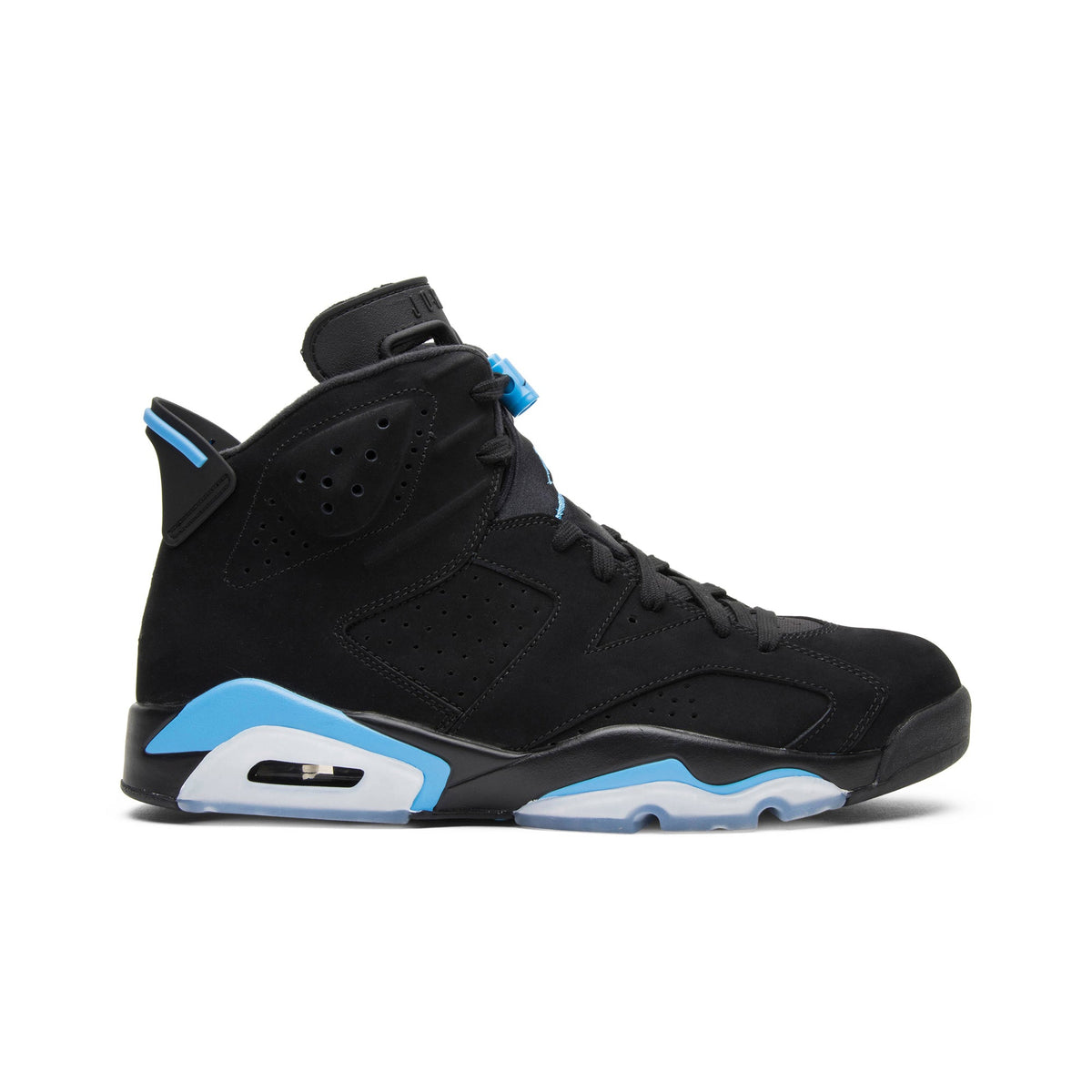 Air Jordan 6 Retro UNC Black/University Blue 384664-006 Sneakers - Head-Turner