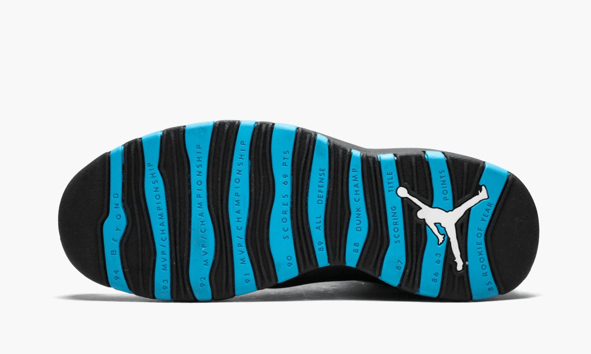 Air Jordan Retro 10 “Powder Blue” Sneakers - Collaboration Release