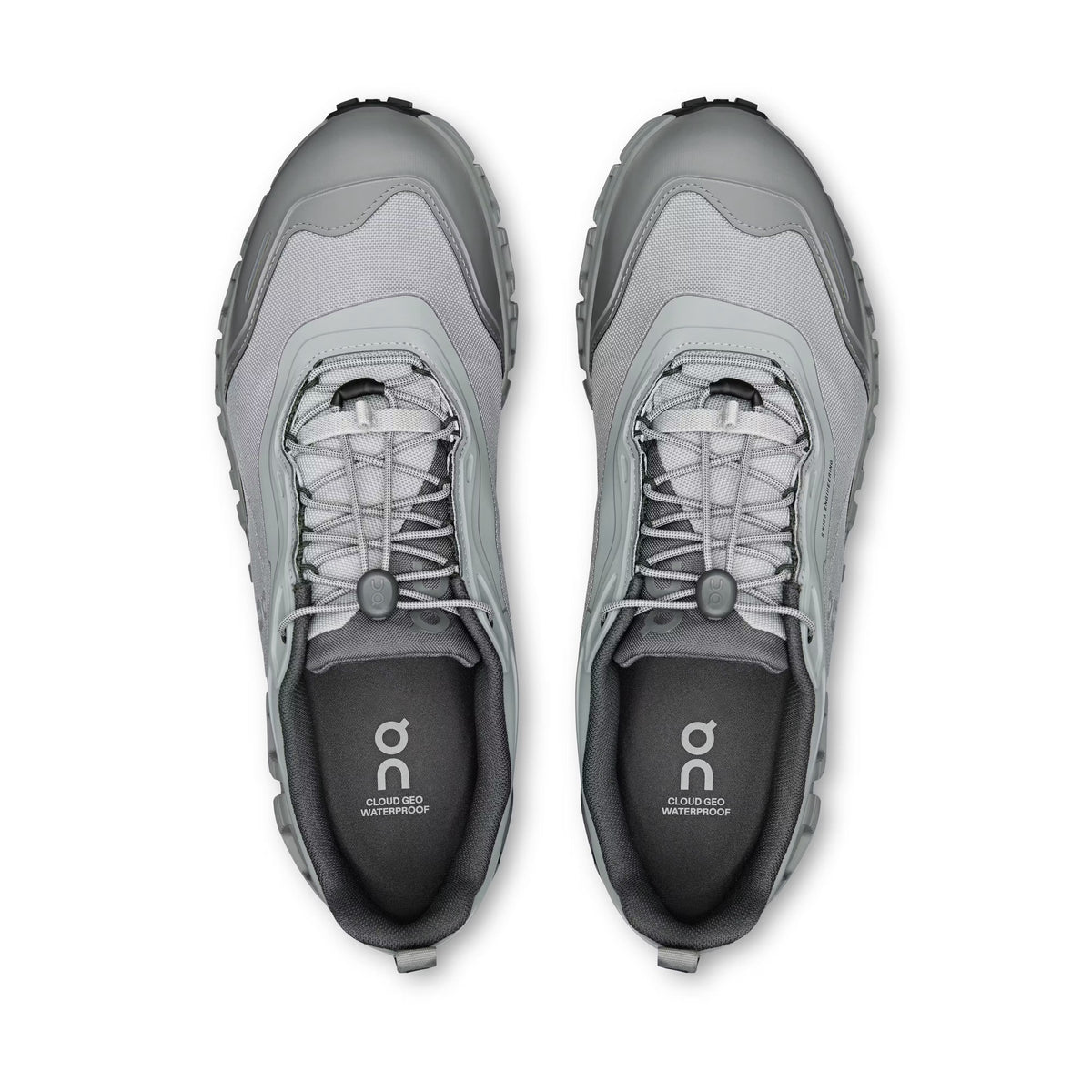 ON Men's Cloud 6 Geo Waterproof Alloy/Alloy