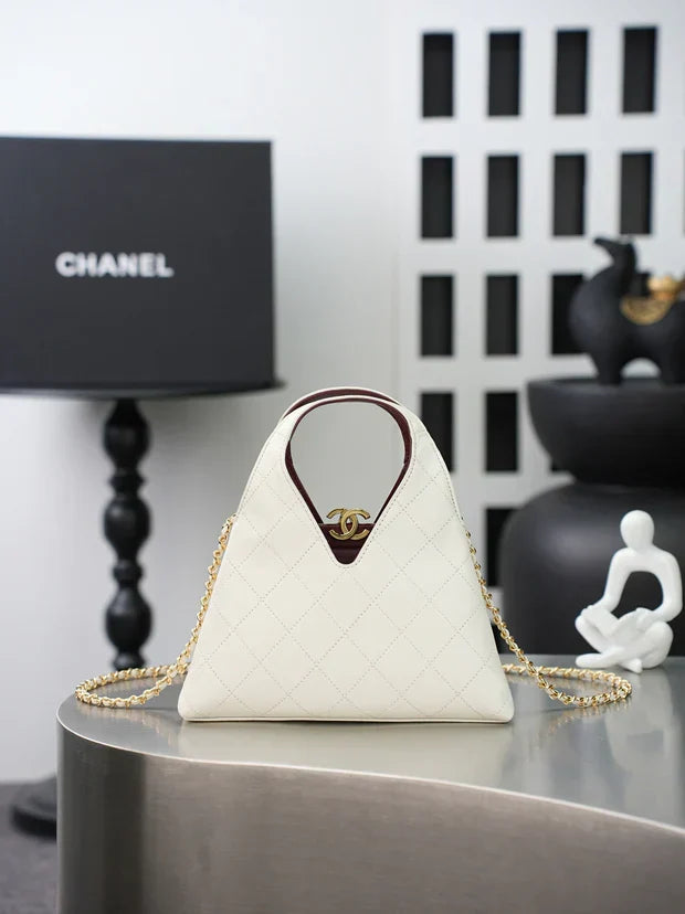 Chanel 2026 Shopping Bag 23cm Calfskin And Gold-tone