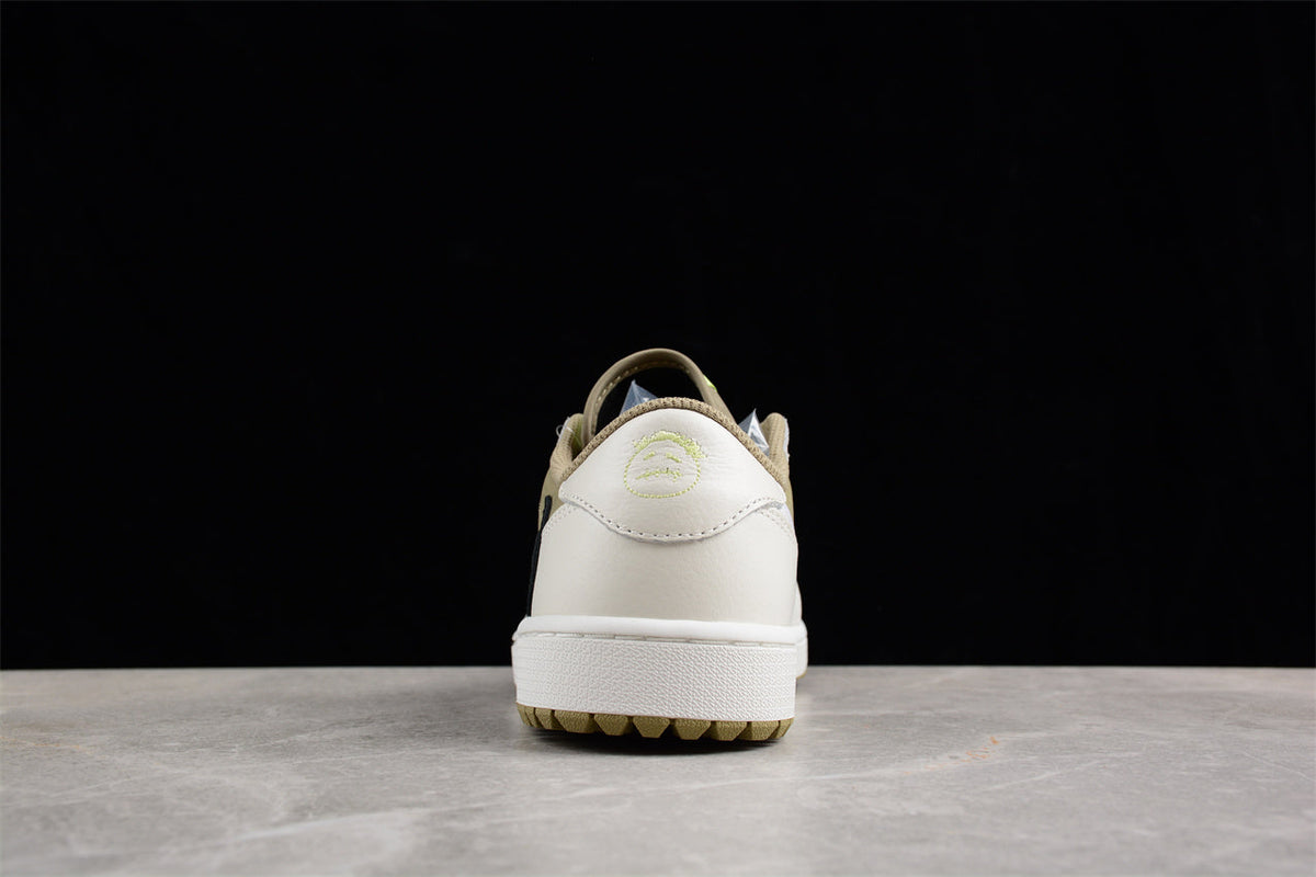 AJ 1 Retro Low Golf Travis Scott Neutral Olive