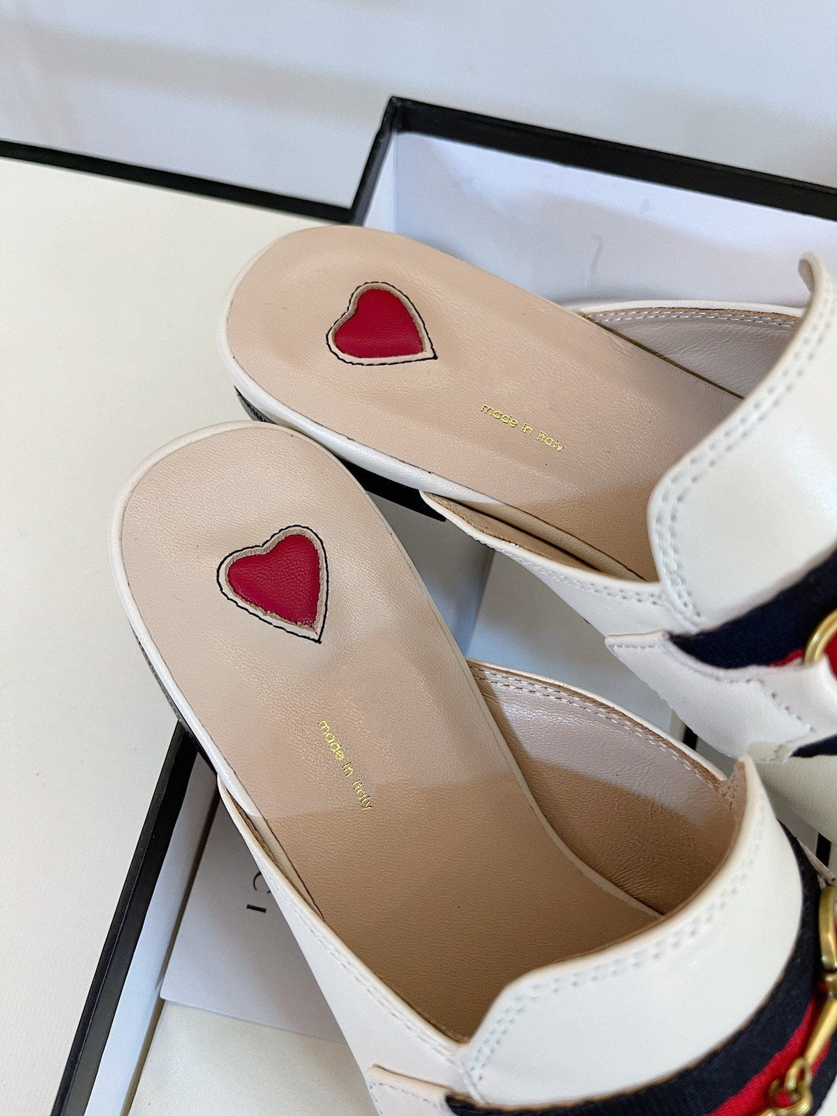 GG SLIPPER PRINCETOWN BEIGE