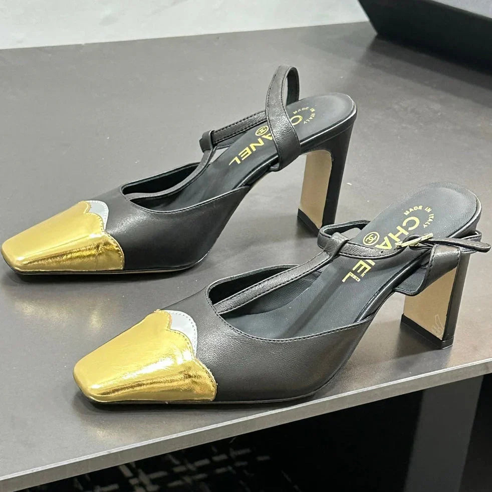 Chanel 2026 Slingback Pumps Leather Sheepskin 832516