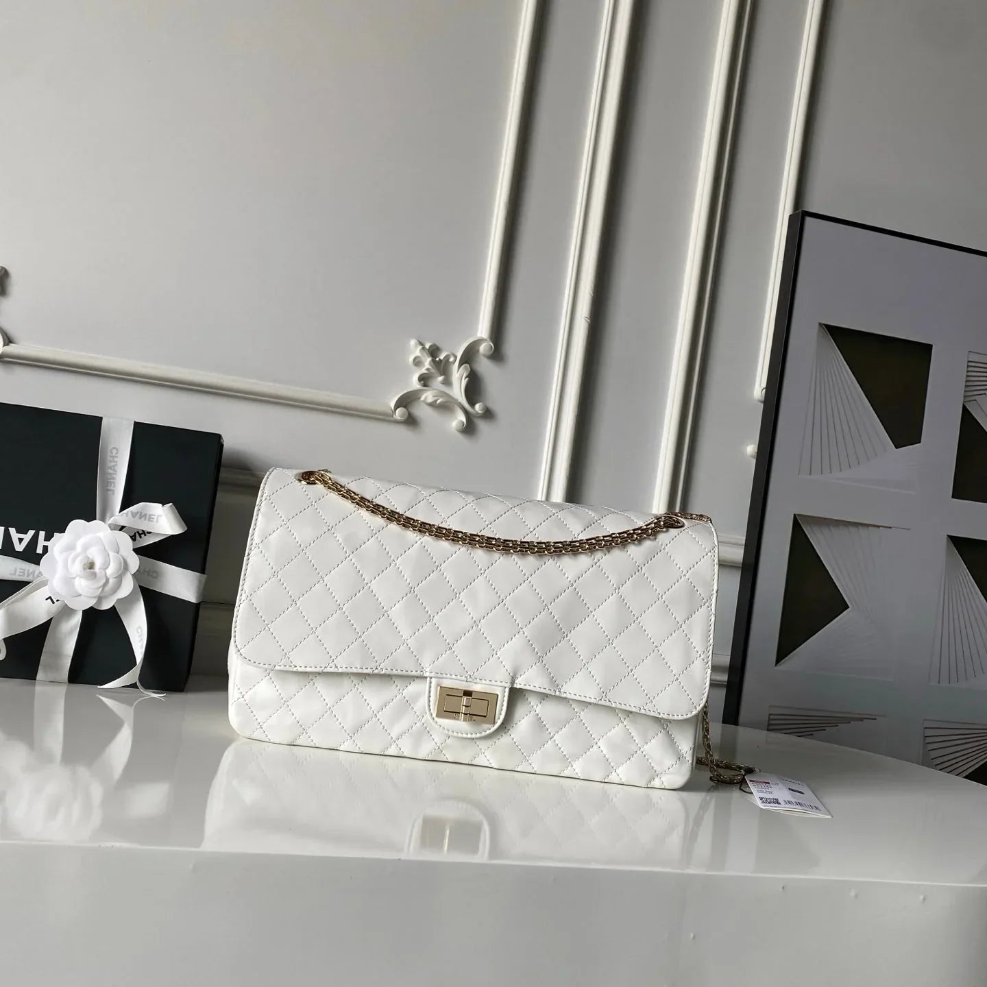 Chanel 2026 Crushed Classic 2.55 Bag 31cm Calfskin