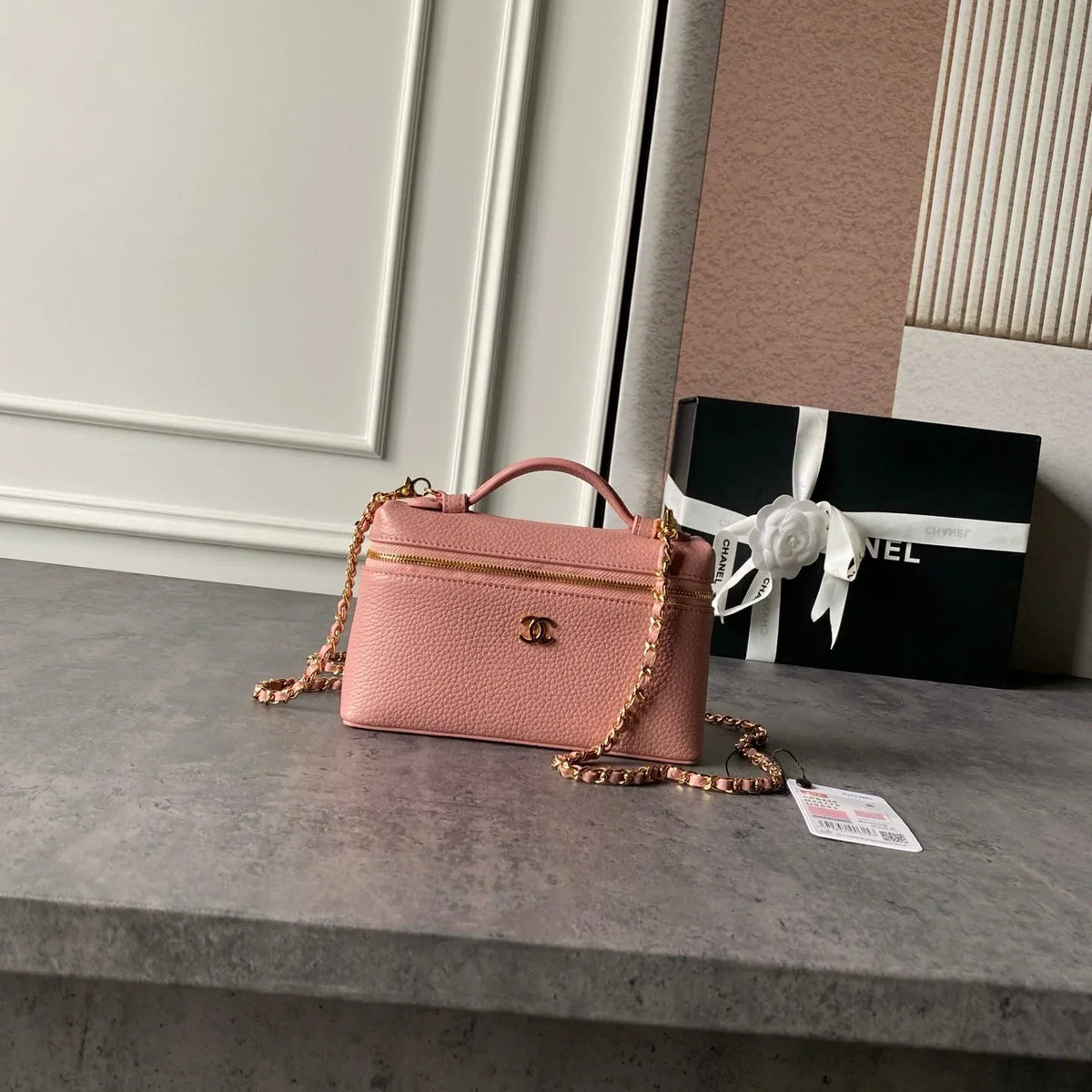 Chanel 2026 Vanity Bag 19.5cm Grained Calfskin