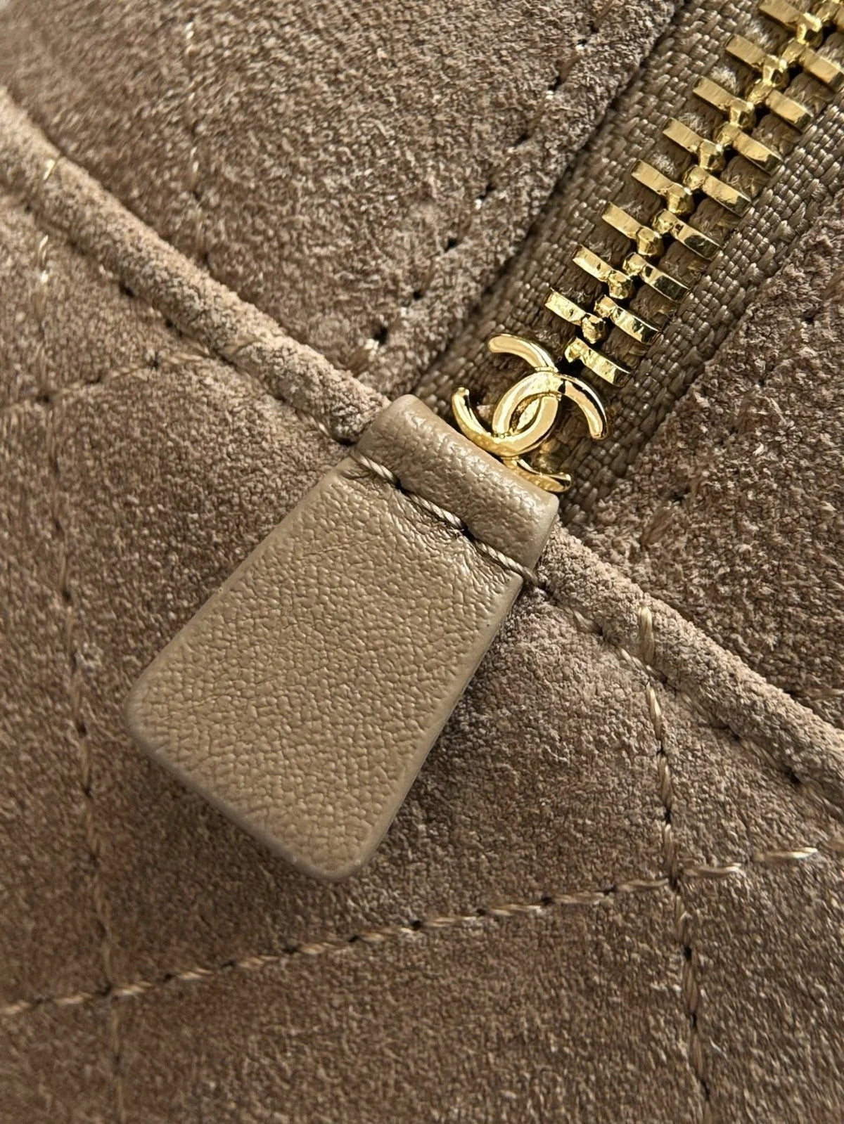 Chanel 2026 Camera Bag 24.5cm Suede Lambskin