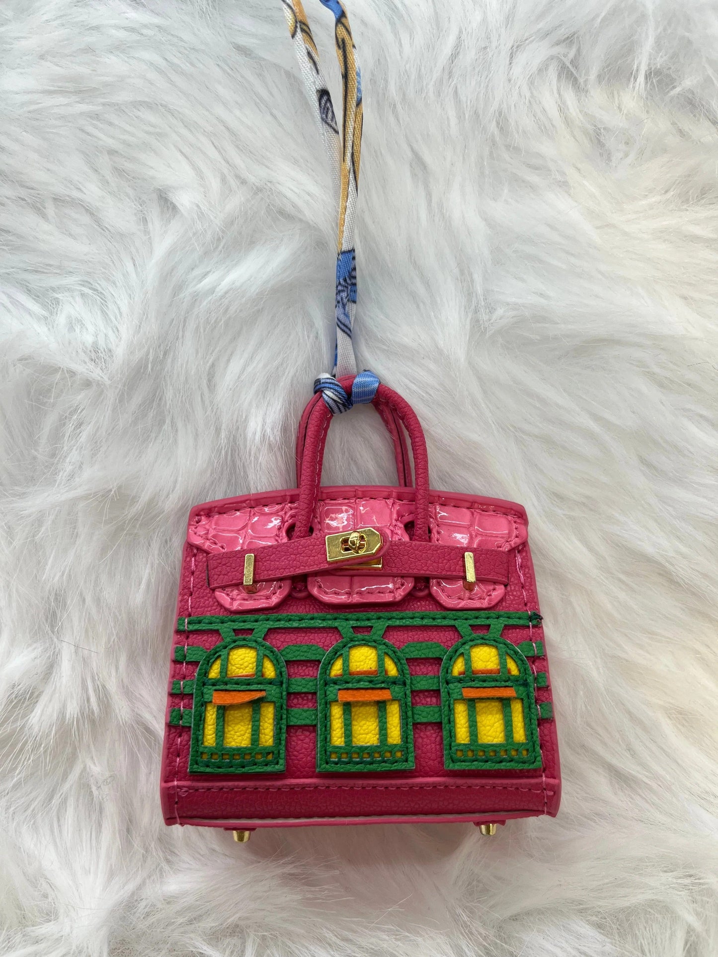 Hermes Charm bag House Doll in Leather