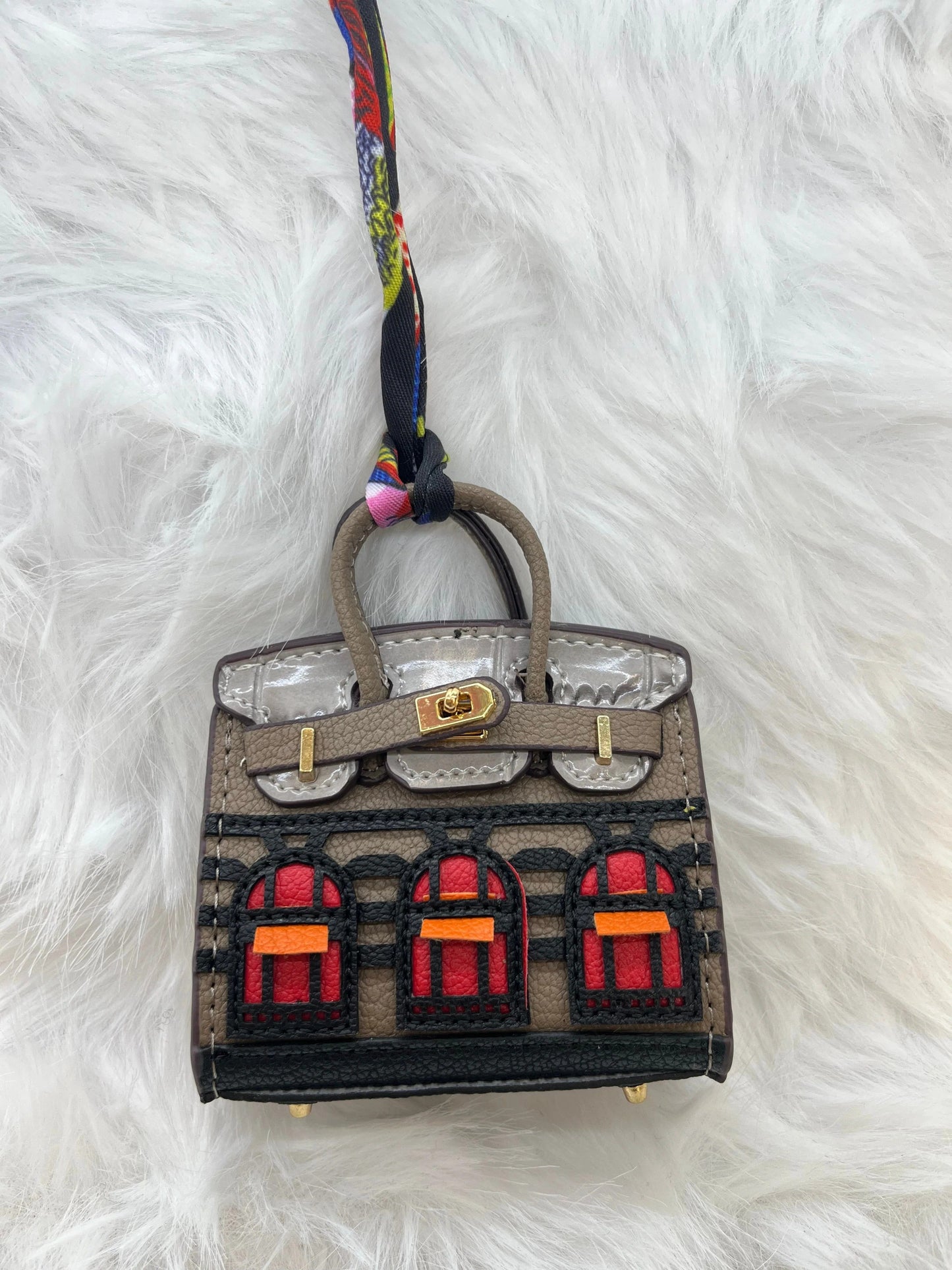 Hermes Charm bag House Doll in Leather