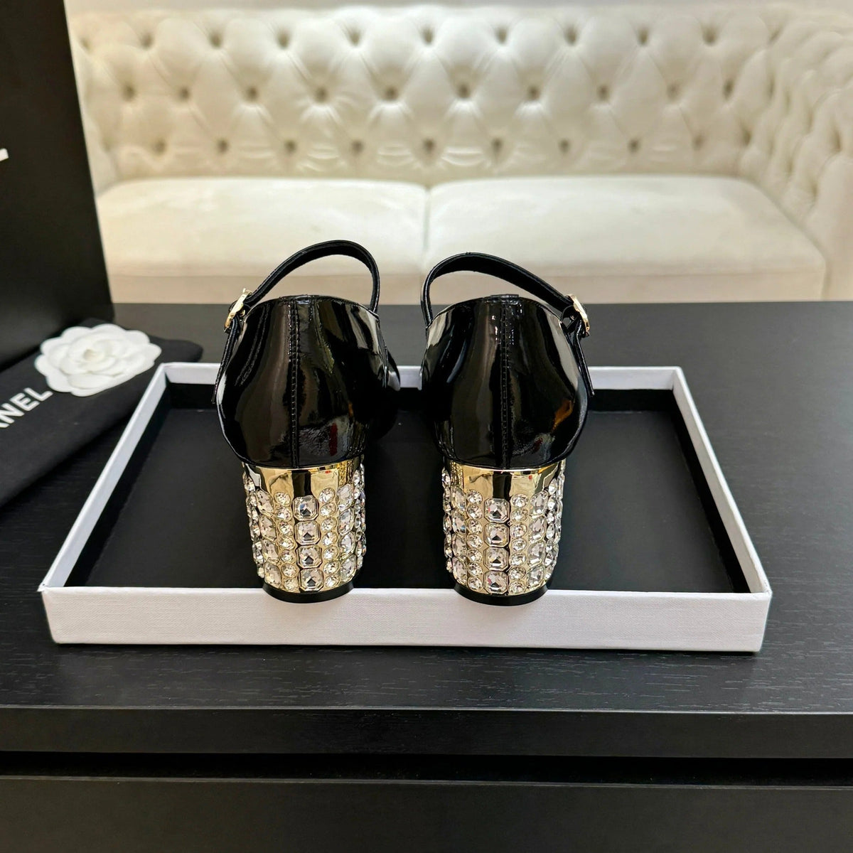CC 2026 Mary Jane 65 Black Patent Leather 700645