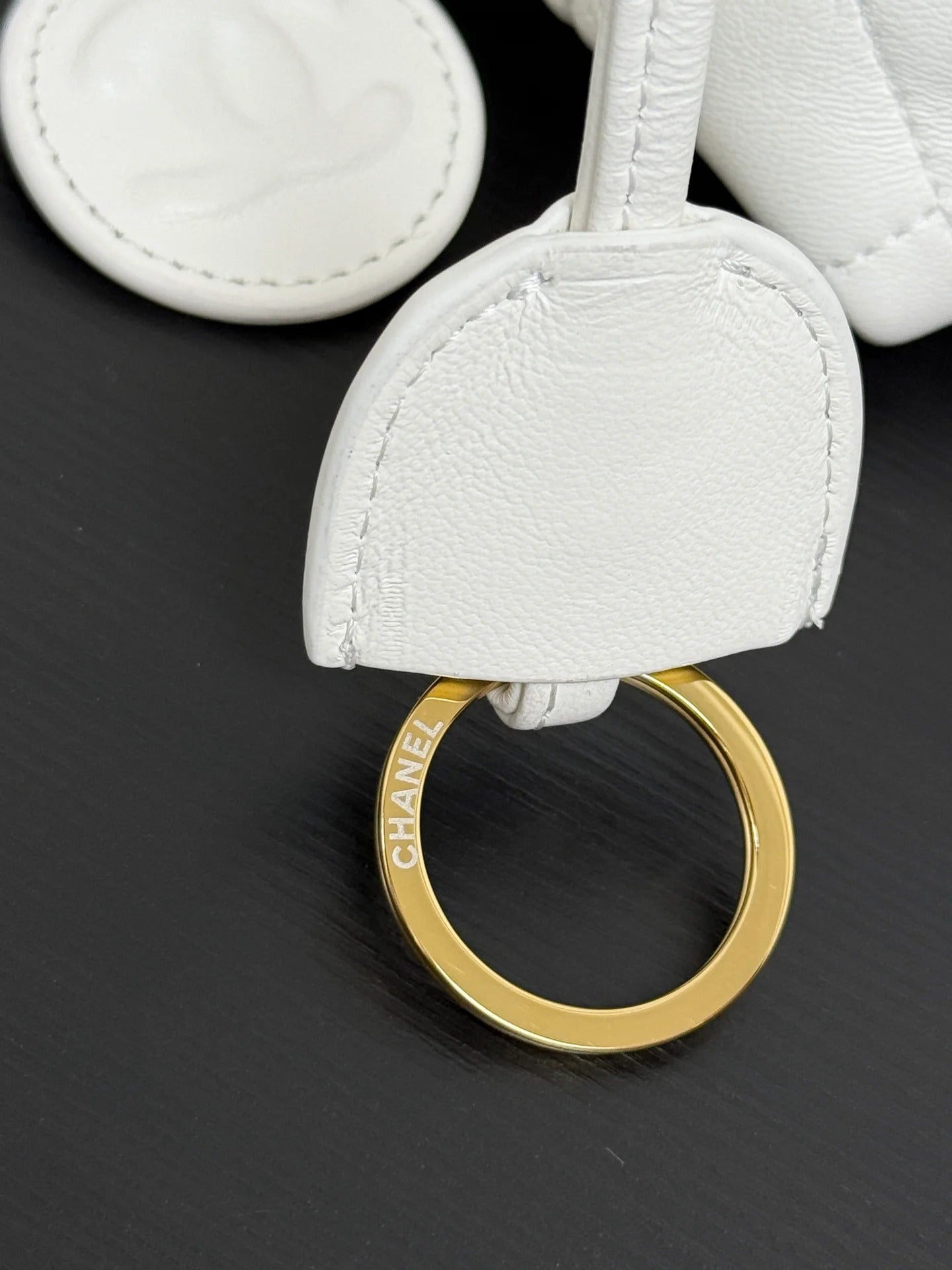 Chanel 2026 Lucky Bag 22cm White Sheepskin