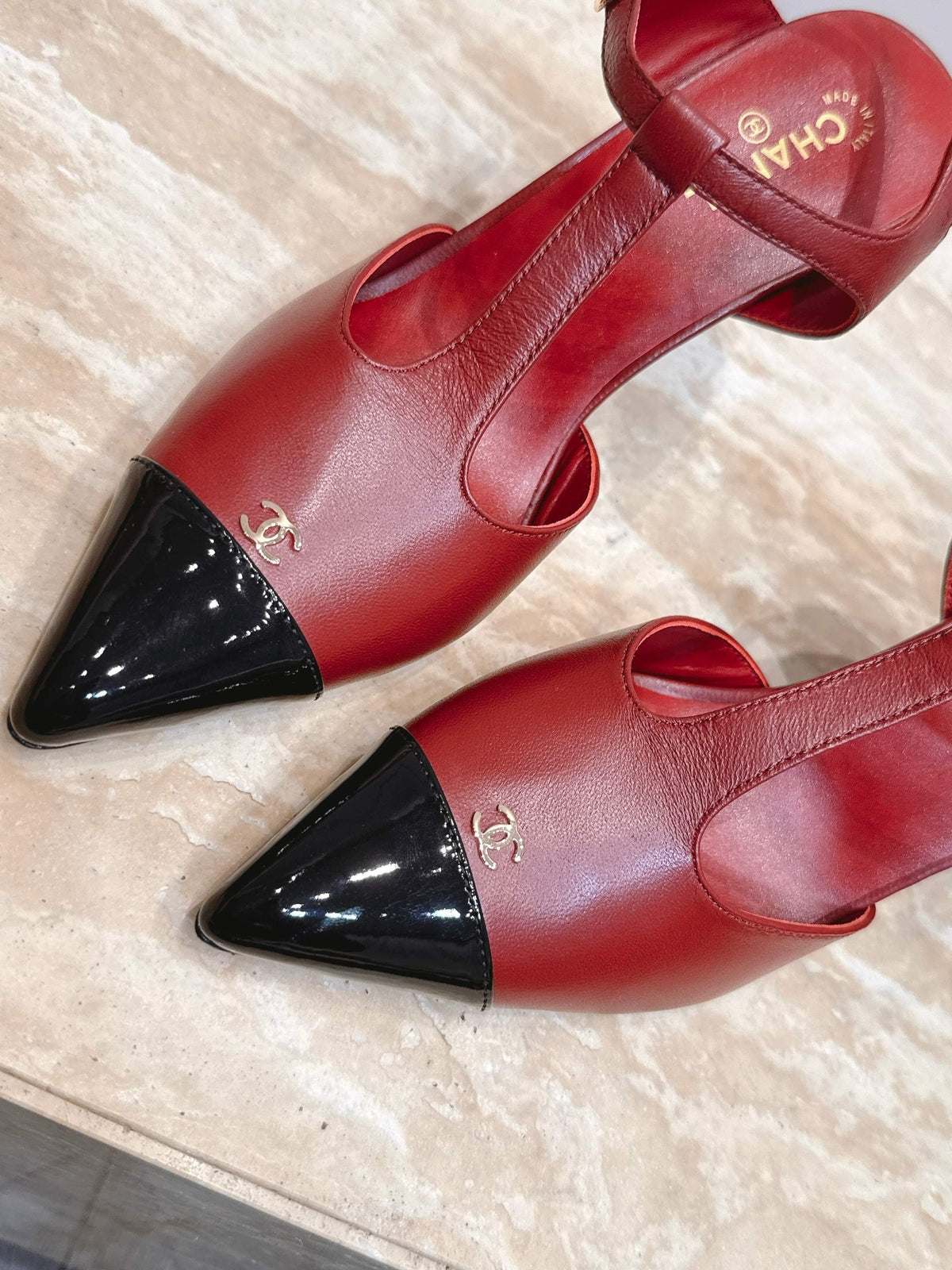 Channel 2026 Slingback 90mm Calfskin 898943