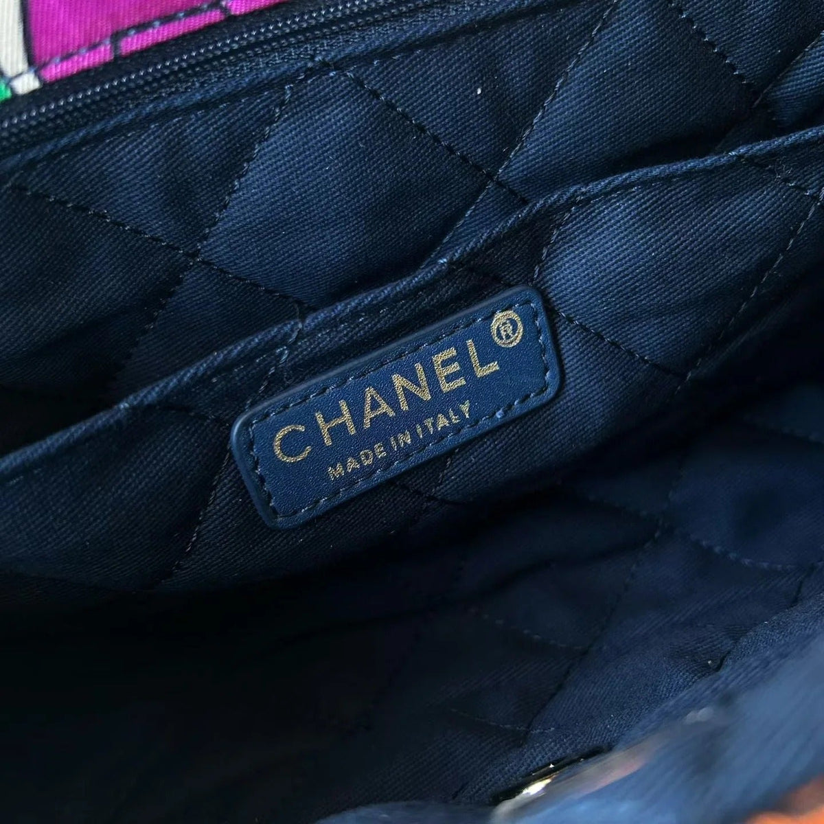 Chanel 2026 Medium Flap Bag 24.5cm Muticolor Fabric