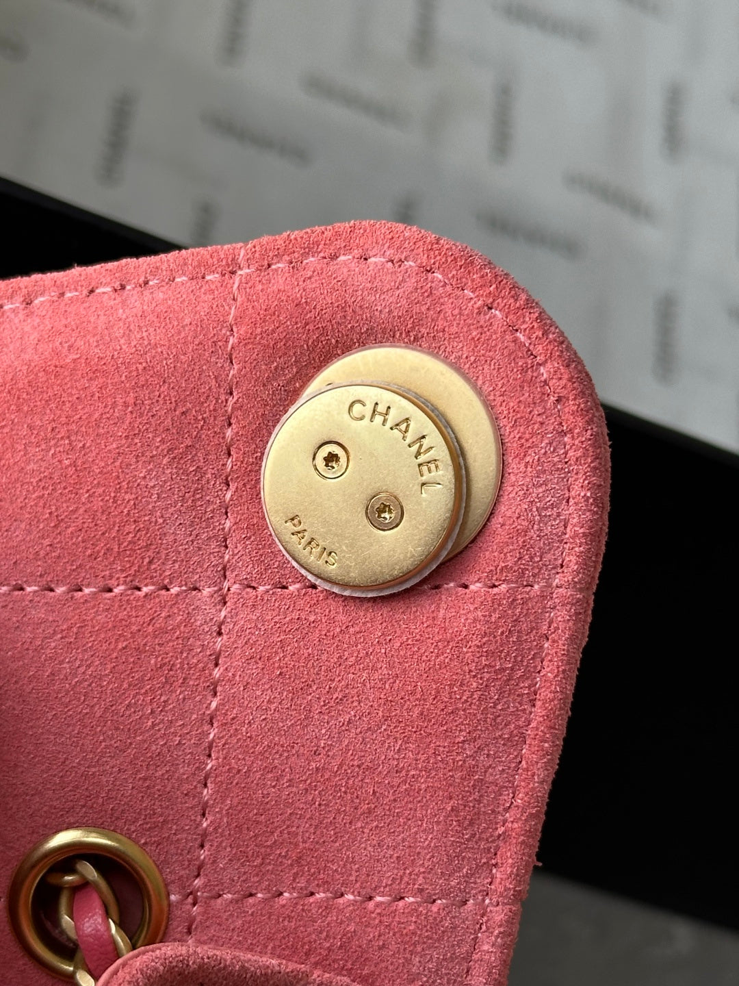 CC 26c Hobo Bag 22cm Hot Pink Suede