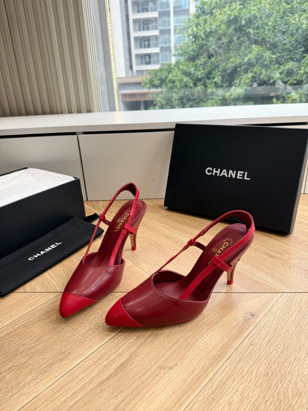 CC 26s Boutique Slingback Burgundy Patent Leather 933117