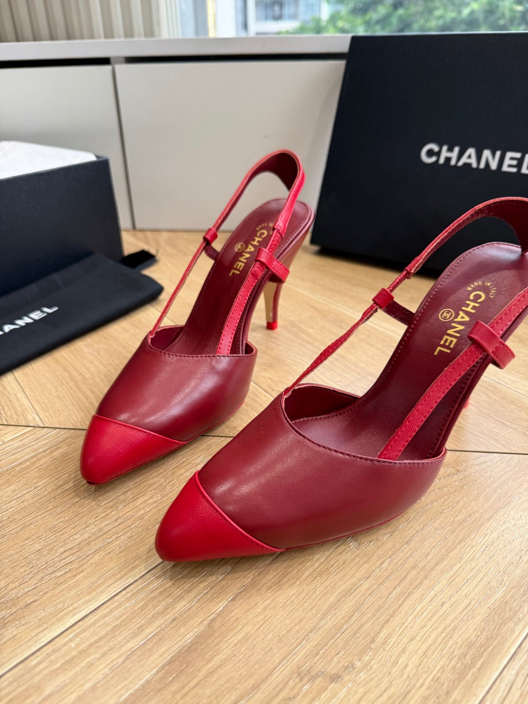 CC 26s Boutique Slingback Burgundy Patent Leather 933117