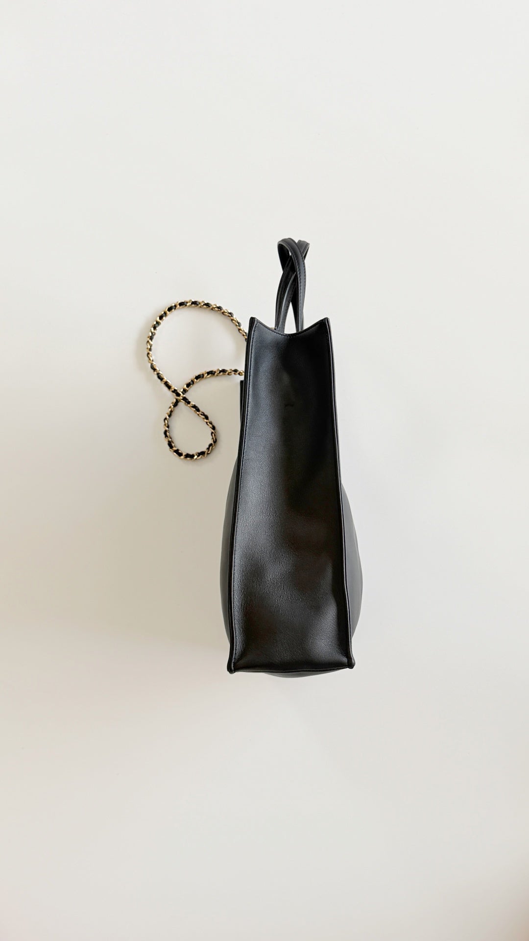 CC Métiers d’art 2026 Small Shopping Bag Black Calfskin