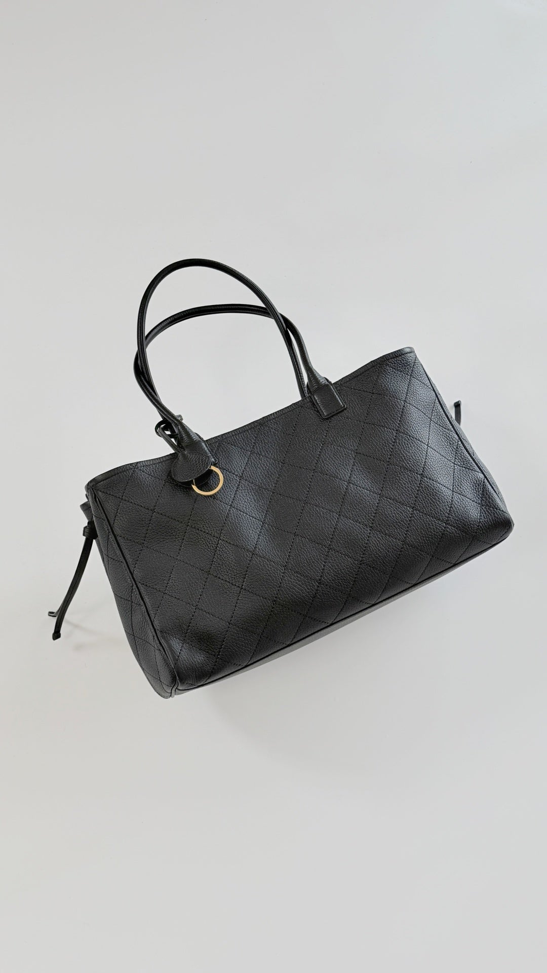 Chanel 2026 Large Shopping Bag 38cm Black Leather