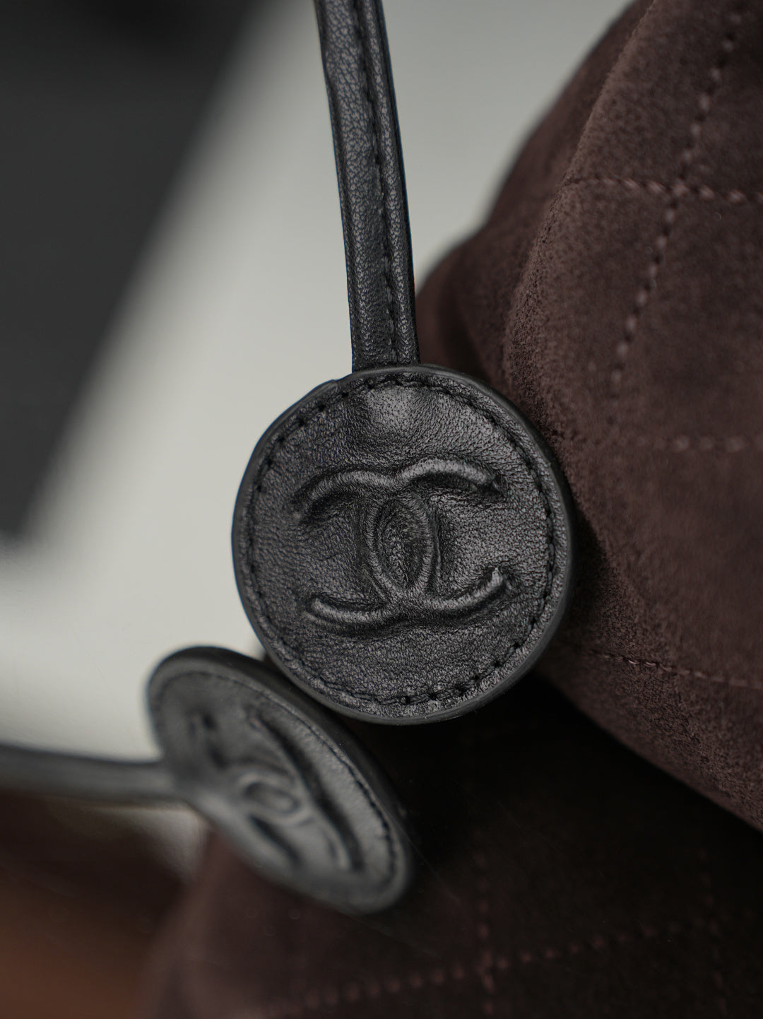 Chanel 2026 Lucky Bag 22cm Coffee Suede