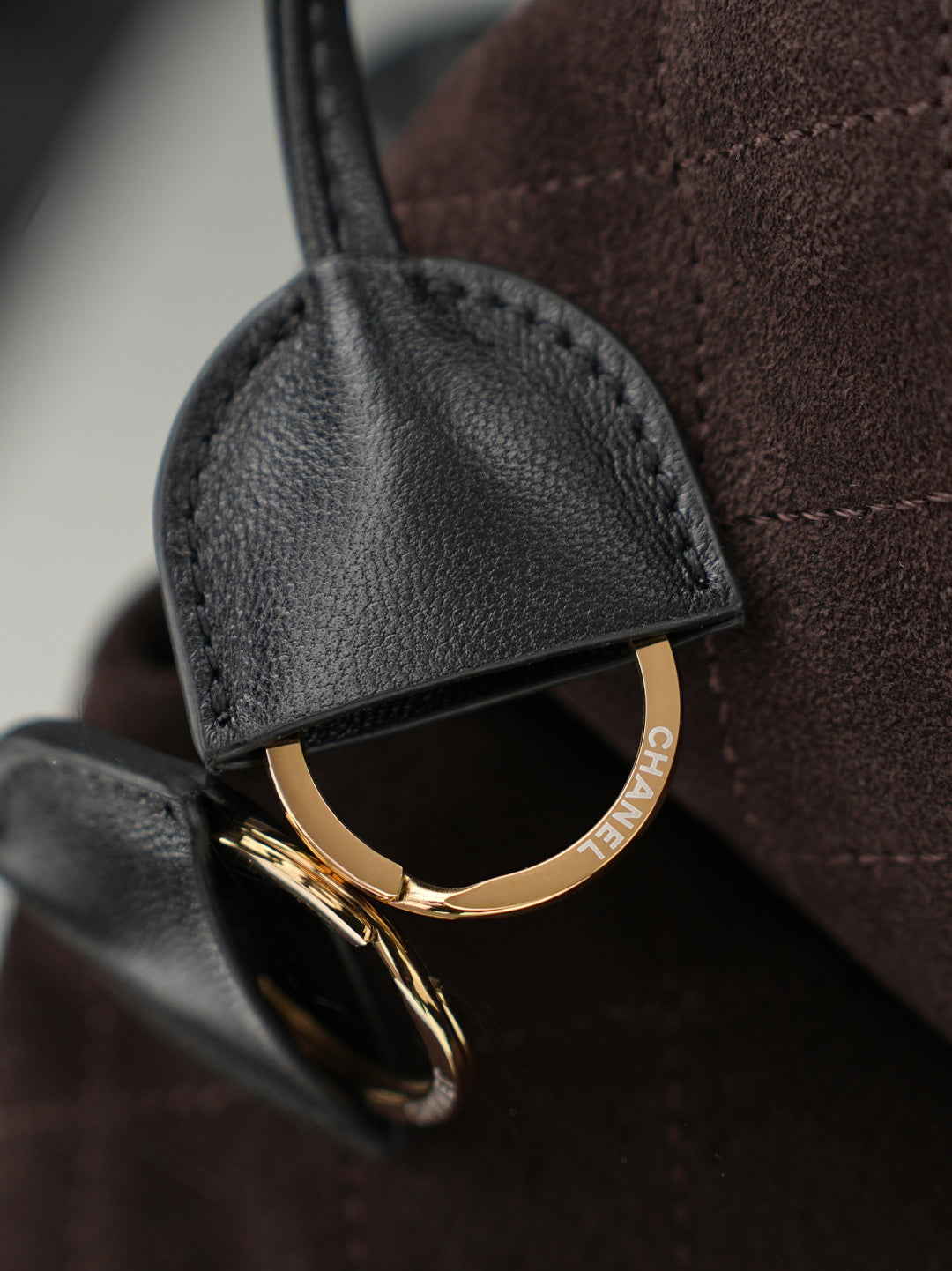 Chanel 2026 Lucky Bag 22cm Coffee Suede