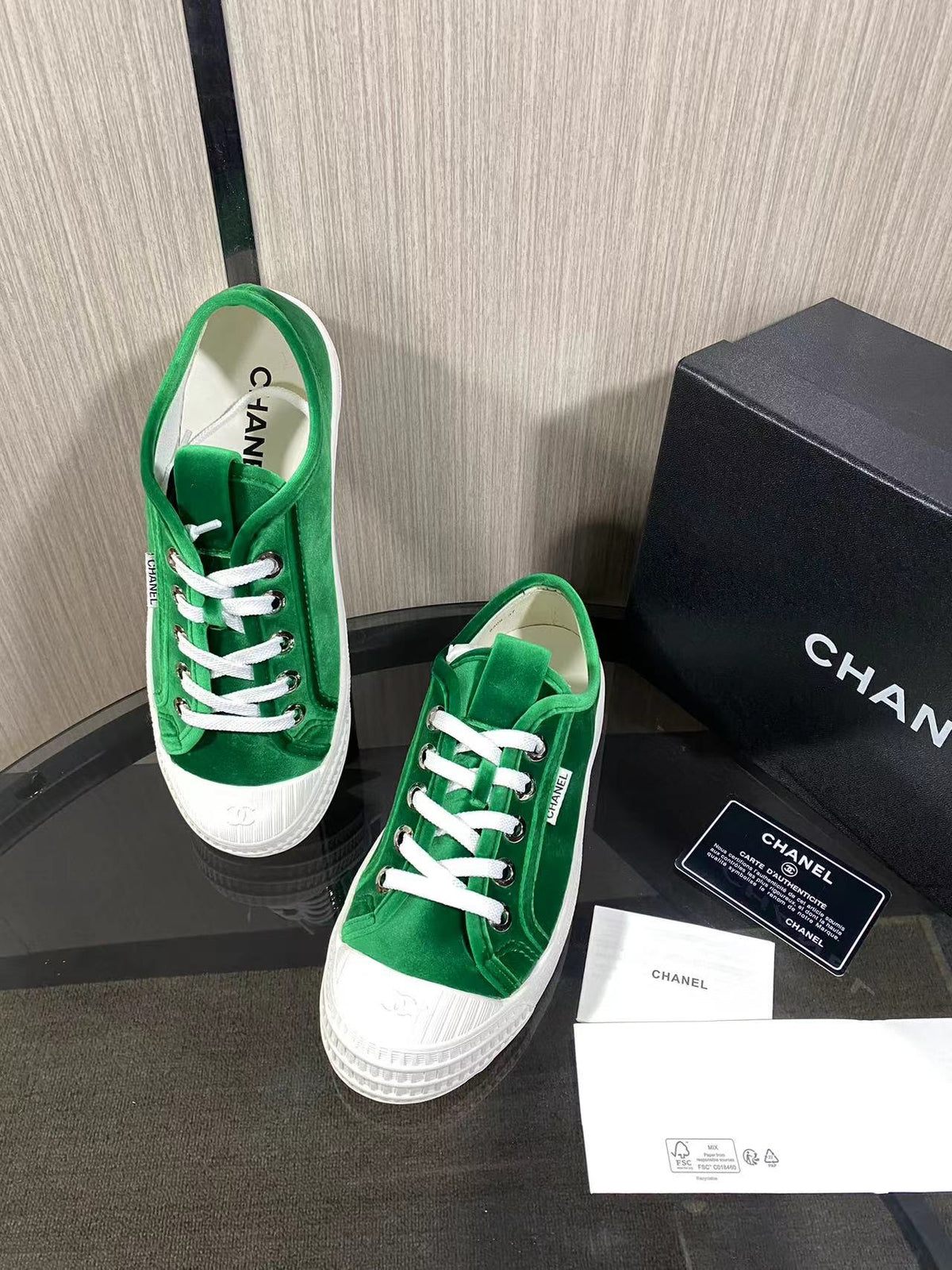 CC 26s Sneaker Teal Green Velvet 799313