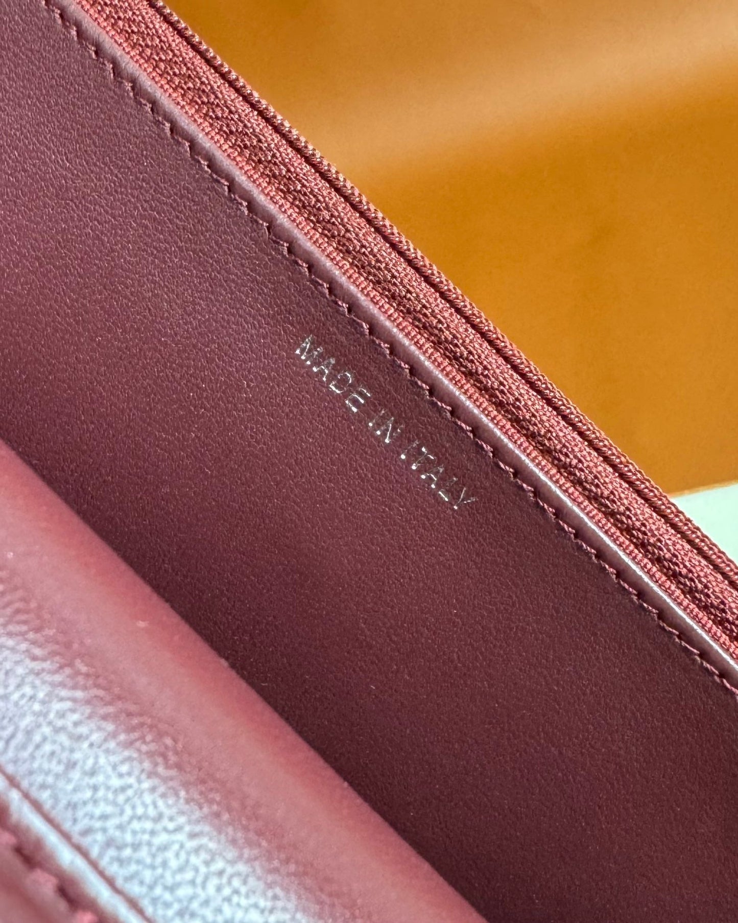 CC WOC 20cm Burgundy Lambskin GHW 223282